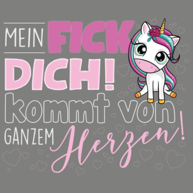 Motiv Fick dich Einhorn