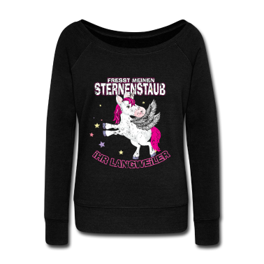 Einhörner Pullover - Einhorn Magie Sternenstaub Langweiler Geschenk