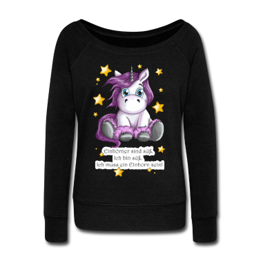 Einhörner Pullover - Ich bin ein süßes Einhorn Zuckersüßes Motiv