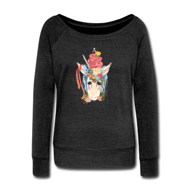 Einhörner Pullover - Einhorn Dame
