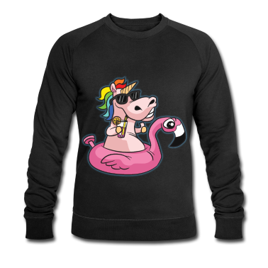 Einhörner Pullover - POOL PARTY Einhorn Flamingo