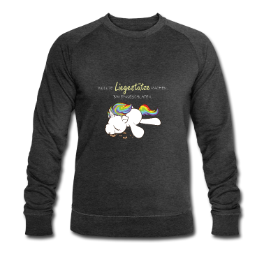 Einhörner Pullover - Wollte Liegestütze machen – bin eingeschlafen