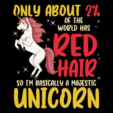 Motiv Rothaarig Rote Haare Lustig Einhorn Geschenk