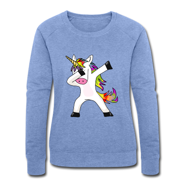 Einhörner Pullover - dabbendes Einhorn dabbendes Unicorn dapping Pferd
