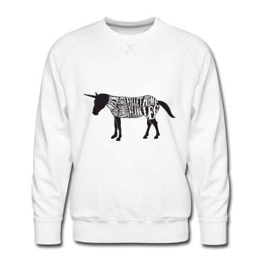 Einhörner Pullover - Lustiges Einhorn Fleischteile