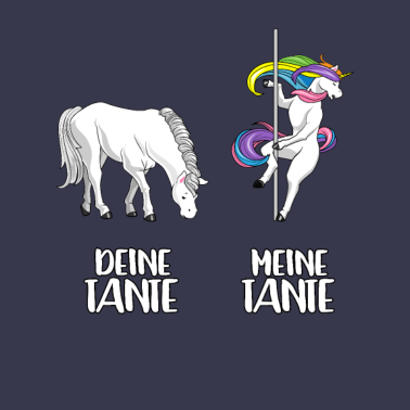 Motiv LGBT Einhorn deine Tante meine Tante Geschenk