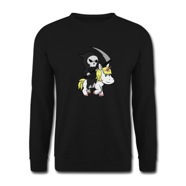 Einhörner Pullover - Tod Reitet Einhorn