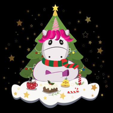 Motiv Weihnachten Einhorn