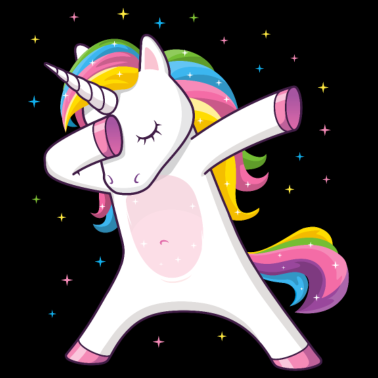Motiv Dabbing Einhorn Geschenkidee Dabbing Unicorn