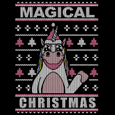 Motiv Ugly Christmas Einhorn