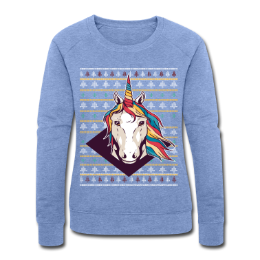 Einhörner Pullover - Weihnachten Ugly Christmas Sweater Geschenk