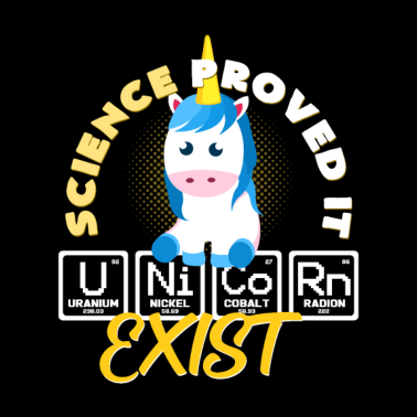 Motiv Chemie Einhorn