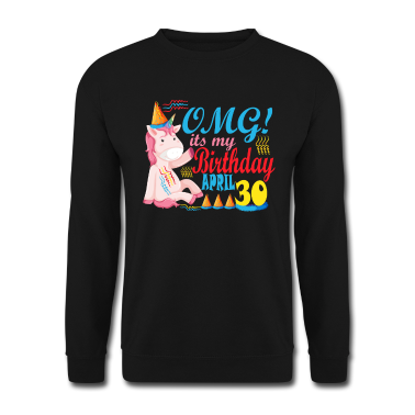 Einhörner Pullover - Einhorn OMG Geburtstag