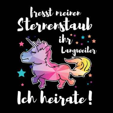 Motiv JGA Einhorn Junggesellenabschied Braut Hochzeit