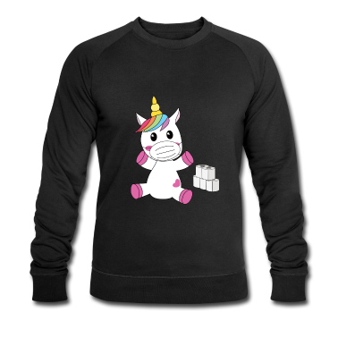 Einhörner Pullover - Einhorn mit Toilettenpapier