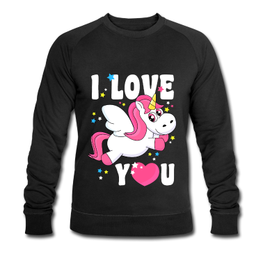 Einhörner Pullover - I love You Einhorn