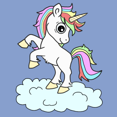 Motiv Einhorn Einhörner