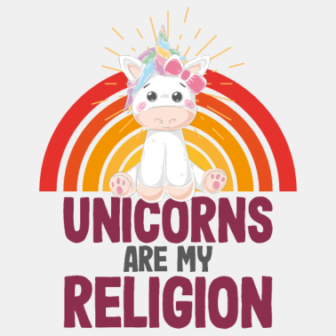 Motiv Einhorn Einhörner - Einhörner sind meine Religion