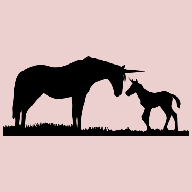 Motiv Einhorn - Einhörner