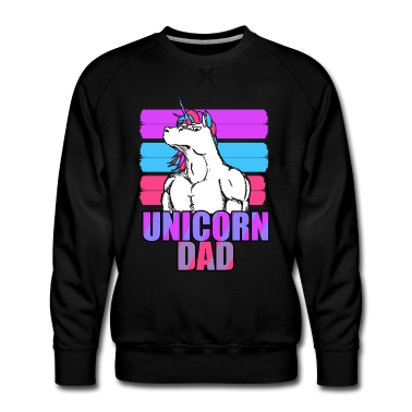 Einhörner Pullover - Einhorn Einhörner Vater
