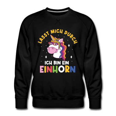 Einhörner Pullover - Einhorn, Lasst mich durch ich bin ein Einhorn