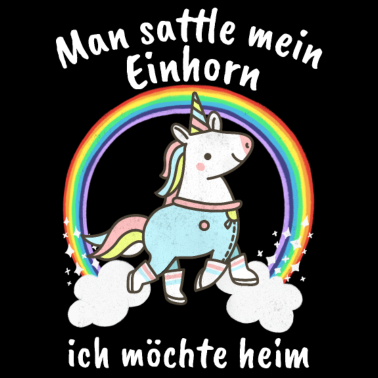Motiv Einhorn Sprüche Regenbogen