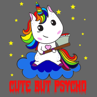 Motiv Einhorn, Einhorn aber Phycho, Einhornwahnsinn