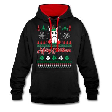 Einhörner Hoodie - Einhorn Ugly Christmas Sweater