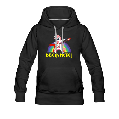 Einhörner Hoodie - Einhorn Death Metal