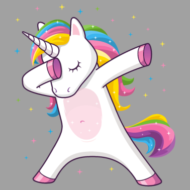 Motiv Dabbing Einhorn Geschenkidee Dabbing Unicorn