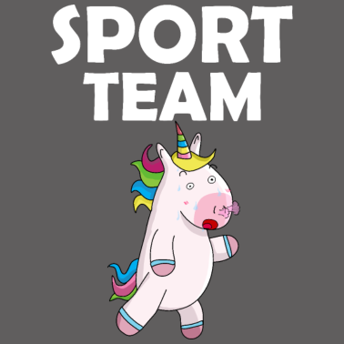 Motiv Einhorn Sport Team