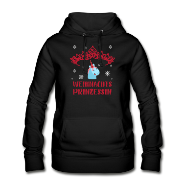 Einhörner Hoodie - Weihnachts Prinzessin Einhorn Weihnachten