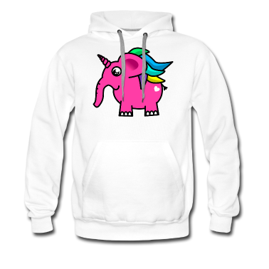 Einhörner Hoodie - Elefant Einhorn