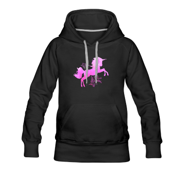Einhörner Hoodie - Einhorn Pferd Mädchen Kinder Geschenk Spielzeug