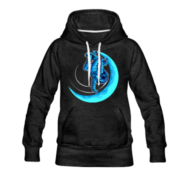 Einhörner Hoodie - Astronaut Weltall rakete T-shirt
