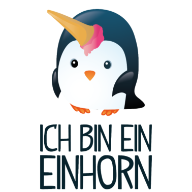Motiv Ich bin ein Einhorn
