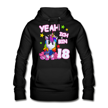 Einhörner Hoodie - 18. Geburtstag Einhorn Geburtstagsgeschenk 18