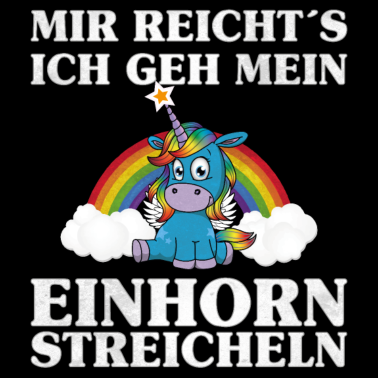 Motiv Mein Einhorn Streicheln | Fantasy Magie Fabelwesen