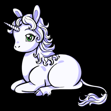 Motiv Chibi Einhorn