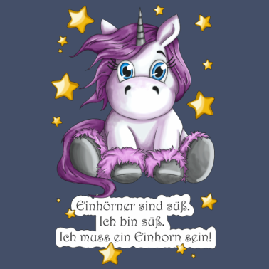 Motiv Ich bin ein süßes Einhorn Zuckersüßes Motiv