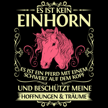 Motiv Es ist kein Einhorn