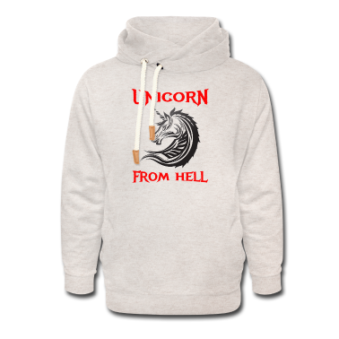 Einhörner Hoodie - Einhorn aus der Hölle Einhorn Hölle Einhorn T-Shirt