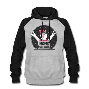 Einhörner Hoodie - Homeofficer Einhorn Home Officer Büro Homeoffice