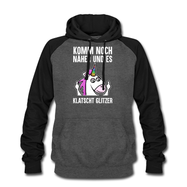 Einhörner Hoodie - Einhorn Mittelfinger Einhorn Geburtstag