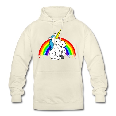 Einhörner Hoodie - Muskel Einhorn Lustig Humor Body Bulding Fitness