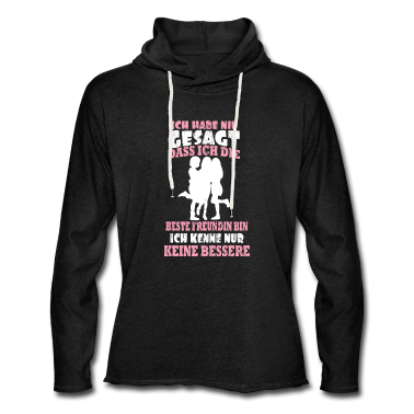 Einhörner Hoodie - Ich bin die beste Freundin der Welt