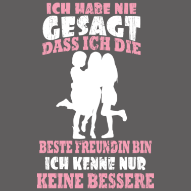 Motiv Ich bin die beste Freundin der Welt