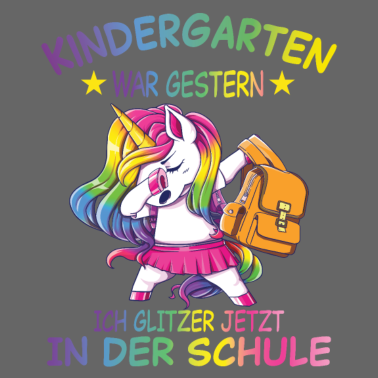 Motiv Einschulung Einhorn Grundschule erste Klasse