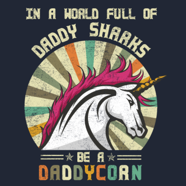 Motiv Seien Sie Ein DaddyCorn Vintage