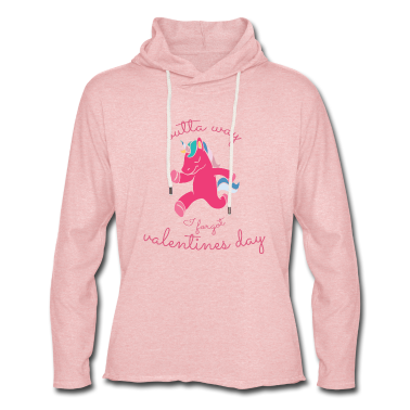 Einhörner Hoodie - Aus dem Weg, ich habe den Valentinstag vergessen